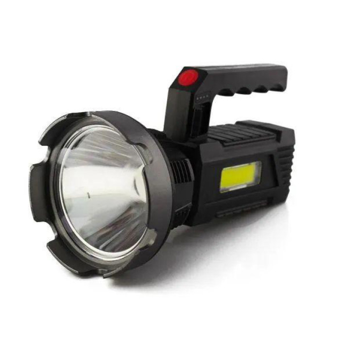 Потужний ручний ліхтар BL T-100 Torch з бічним світлом