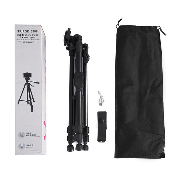 Штатив TriPod 3388 0.50-1.35м з пультом ДУ