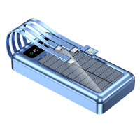 Потужний Powerbank UKC SOLAR Z 102B на сонячній батареї 20000mAh