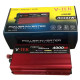 Перетворювач-інвертор V-Tek DC/AC 4000W 12V USB з екраном