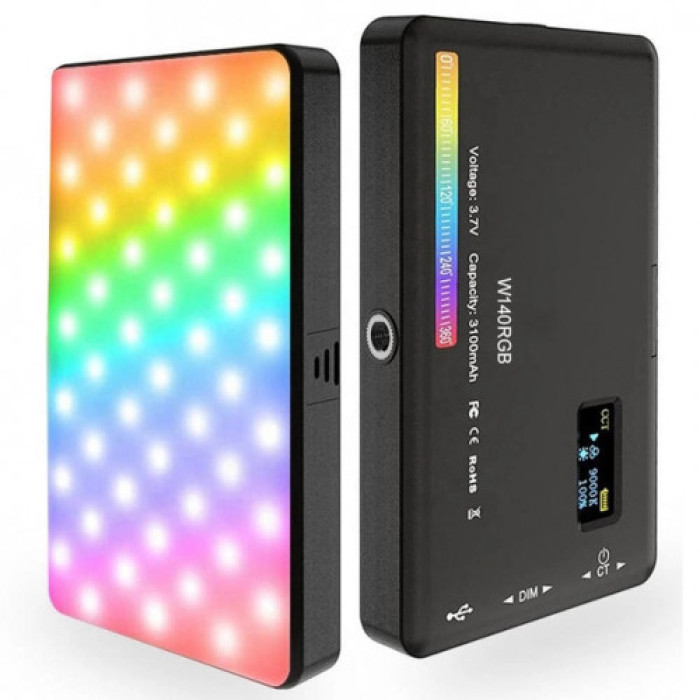 Led-лампа для студійного освітлення W140RGB