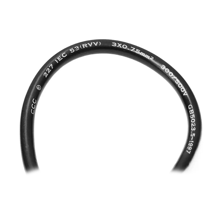 Усиленный сетевой трехполюсный шнур питания С13 1,5м WIRE-006 