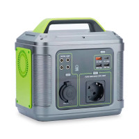 Портативна електростанція Wimpex WX500 із виходами USB Type-C, USB-A, DC, 64000мА/год