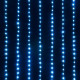 Гірлянда Штора від мережі 300LED на мідному дроті + з'єднувач, Xmas B-9 (3M*3M) (Синій)