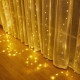 Гірлянда Штора від мережі 300LED на мідному дроті + з'єднувач, Xmas WW-9 (3M*3M) (Теплий білий)