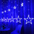 Гірлянда Xmas Star Curtain 12 зірочки (3М * 80СМ * 50СМ) (Синій) Гірлянда Xmas Star Curtain 12 зірочки (3М * 80СМ * 50СМ) (Синій)