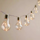 Гірлянда Xmas у вигляді Лампочки 10 LED зі з'єднувачем (2M) (Теплий білий)
