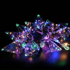 Гірлянда Лампочки ромб від мережі Xmas-150 LED (5М) (Мультиколір)