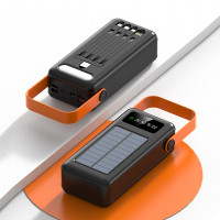 Мощный Powerbank на солнечной батарее 60000mAh