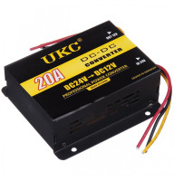 Перетворювач напруги UKC DC/DC 24V-12V 20A
