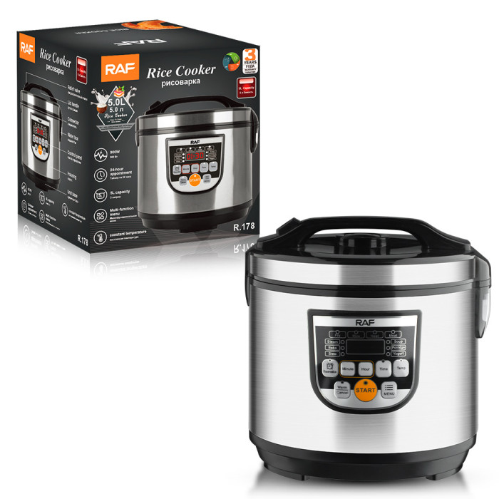 Мультиварка-рисоварка RAF R178 5л 900W