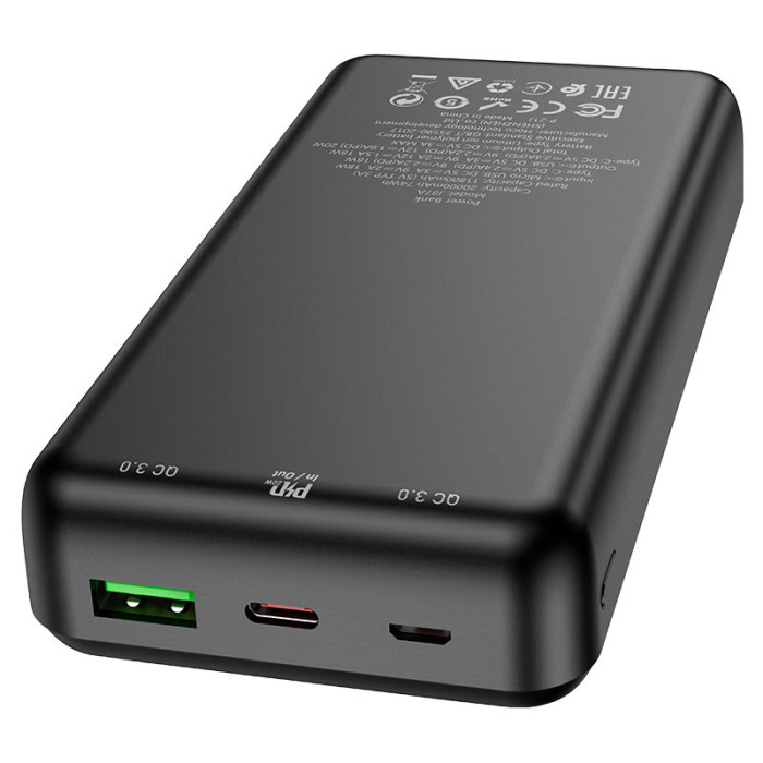 Портативний зарядний пристрій Power Bank Hoco J87A Tacker PD20W+QC3.0 20000 mAh
