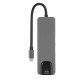 Разветвитель USB-хаб XoKo AC-500 Type-C to RJ45+HDMI+2xUSB 3.0