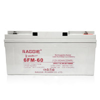 Акумулятор глибокого розряду AGM Raggie 12V 60Ah/20Hr