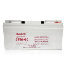 Акумулятор глибокого розряду AGM Raggie 12V 60Ah/20Hr