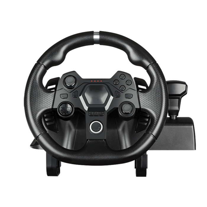 Ігрове гоночне кермо з педалями GAMING STREEING WHEEL AP7