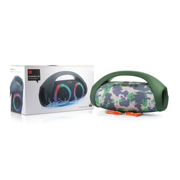 Портативна колонка Bluetooth Boombox RGB C6 з LED-підсвічуванням
