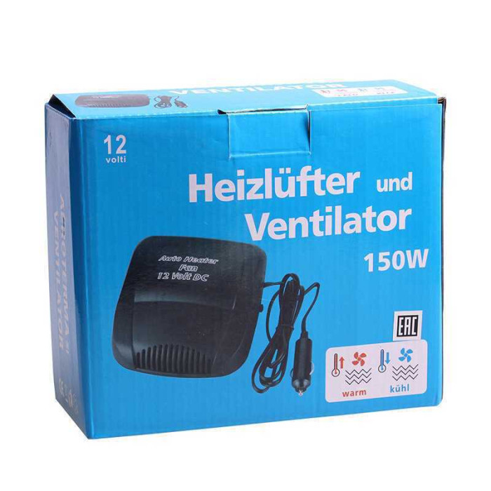 Автомобільний обігрівач салону CAR HEATER 12V 150W
