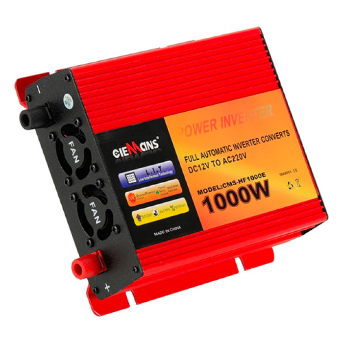 Перетворювач напруги-інвертор CIEMANS 12V-220V 1000W