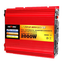 Преобразователь напряжения-инвертор CIEMANS 12V-220V 2000W