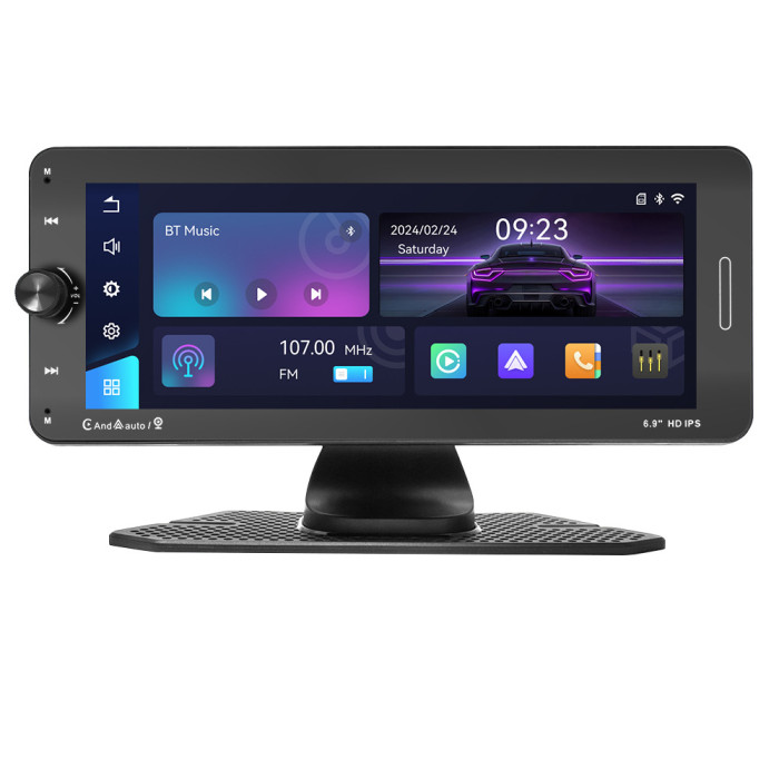 Портативний 7-дюймовий екран для авто з Carplay 601W