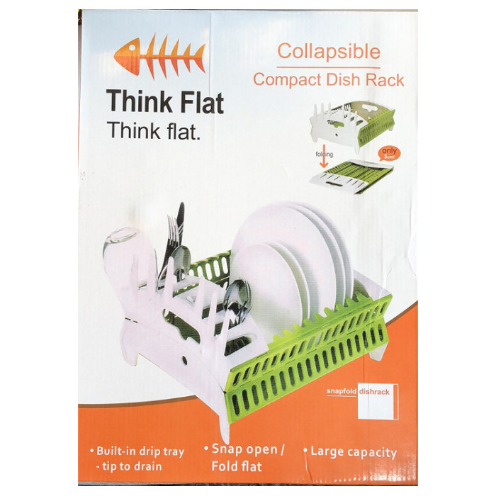 Складная сушилка для посуды Collapsible Dish Rack