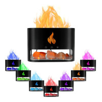 Лампа зволожувач повітря Docsal Flame 3в1