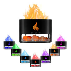 Лампа увлажнитель воздуха Docsal Flame 3в1