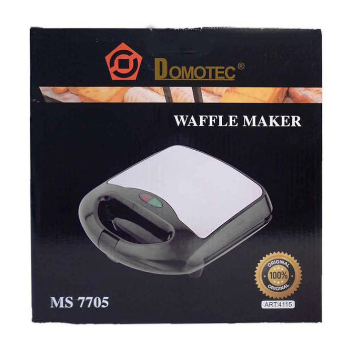 Вафельниця для бельгійських вафель Domotec MS-7705