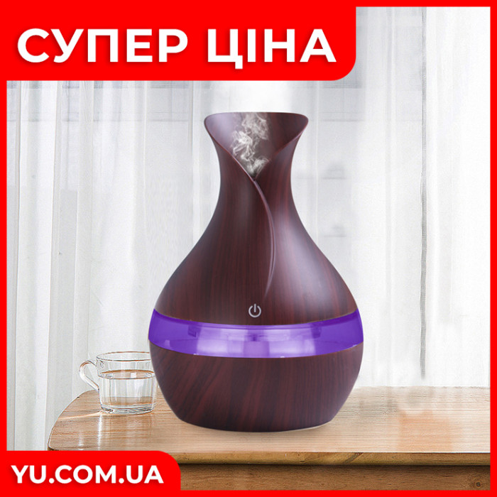 Увлажнитель воздуха с LED подсветкой EL-067 300 мл.