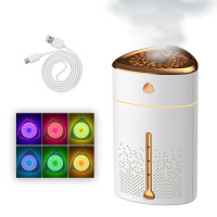 Зволожувач повітря Fog Humidifier з Led-підсвічуванням та контролем рівня води