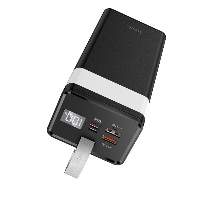 Портативний зарядний пристрій Power Bank Hoco J86 40000mAh 22.5W з ліхтариком