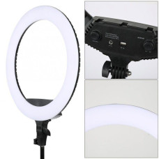Кольцевая светодиодная LED лампа с креплением для телефона KY-BK416 45 см.