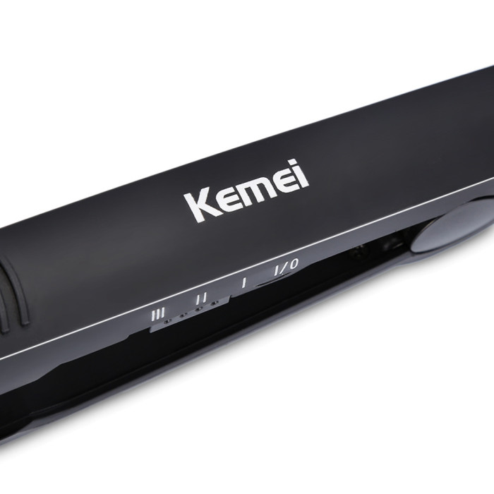 Потрійна плойка для волосся Kemei KM-2022