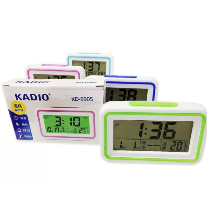 Говорячий годинник-будильник Kenko KK 9905 TR