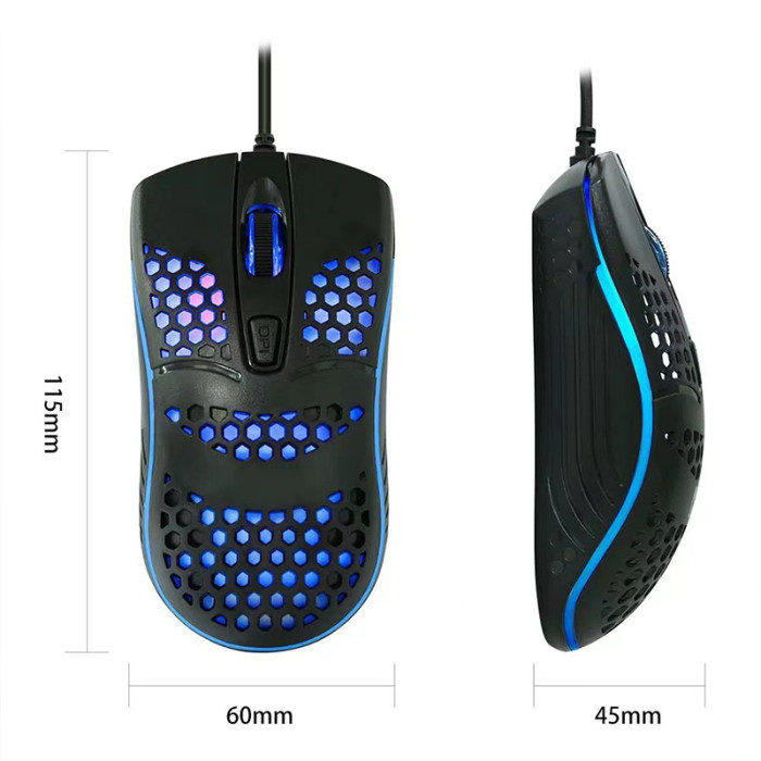Игровая мышка с настройкой DPI LED-RX M802