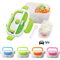 Ланч-бокс с подогревом для автомобиля на два отделения Lunch Heater LHB-12V