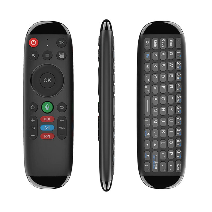 Аеромиш-пульт ДУ M6 з клавіатурою та мікрофоном для Smart-TV