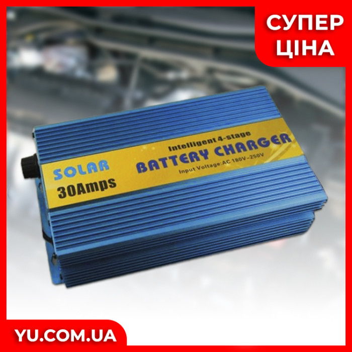 Зарядний пристрій акумулятора 30A, MA-1230A