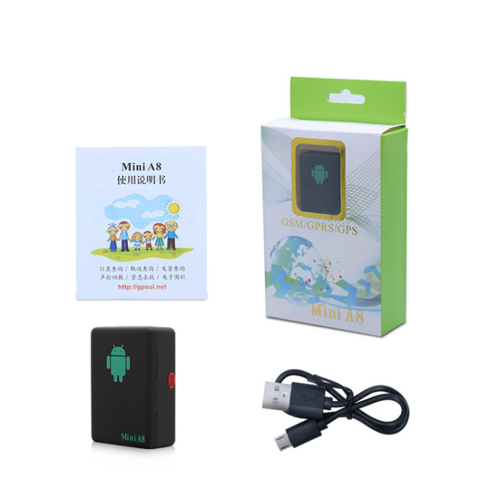 GPS-трекер с Sim-картой Mini A8