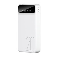 Мощный Powerbank PBF50 с фонариком и дисплеем 40000mAh