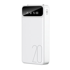 Потужний Powerbank PBF50 з ліхтариком та дисплеєм 40000mAh