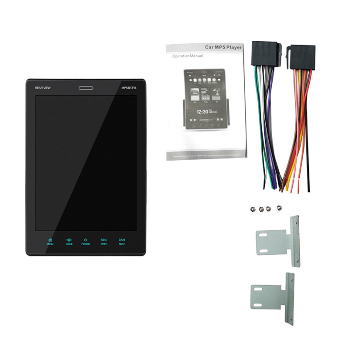 Мультимедійна автомагнітола PI-1007 1DIN 10" ADNROID 10.0 2/16GB