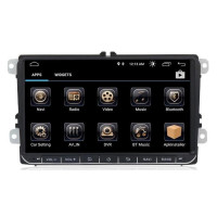 Мультимедійна автомагнітола PI-906 Volkswagen 2DIN на Android 10.0 3/32Gb