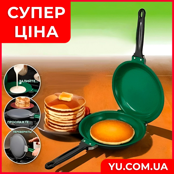 Двостороння сковорода для приготування млинців та панкейків Pancake Maker