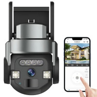Камера видеонаблюдения WIFI OUTDOOR Q-812 FULL-HD
