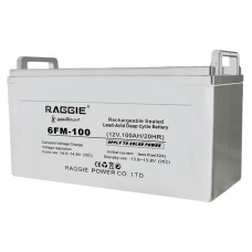 Акумулятор глибокого розряду AGM Raggie 12V 100Ah/20Hr