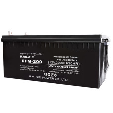 Акумулятор RAGGIE 12V 200Ah 6FM-200 Black