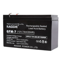 Аккумулятор RAGGIE 12V 7.2Ah 6FM-7 Black