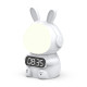 Детские часы-ночник с будильником "Кролик" Rabbit clock
